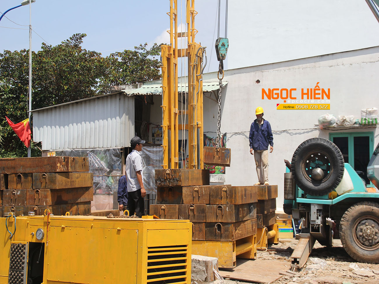 ÉP CỌC BÊ TÔNG Ở QUẬN 8 TPHCM