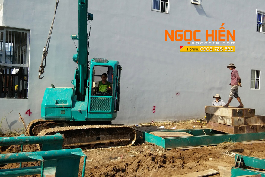 ÉP CỌC BÊ TÔNG Ở QUẬN  6 TPHCM